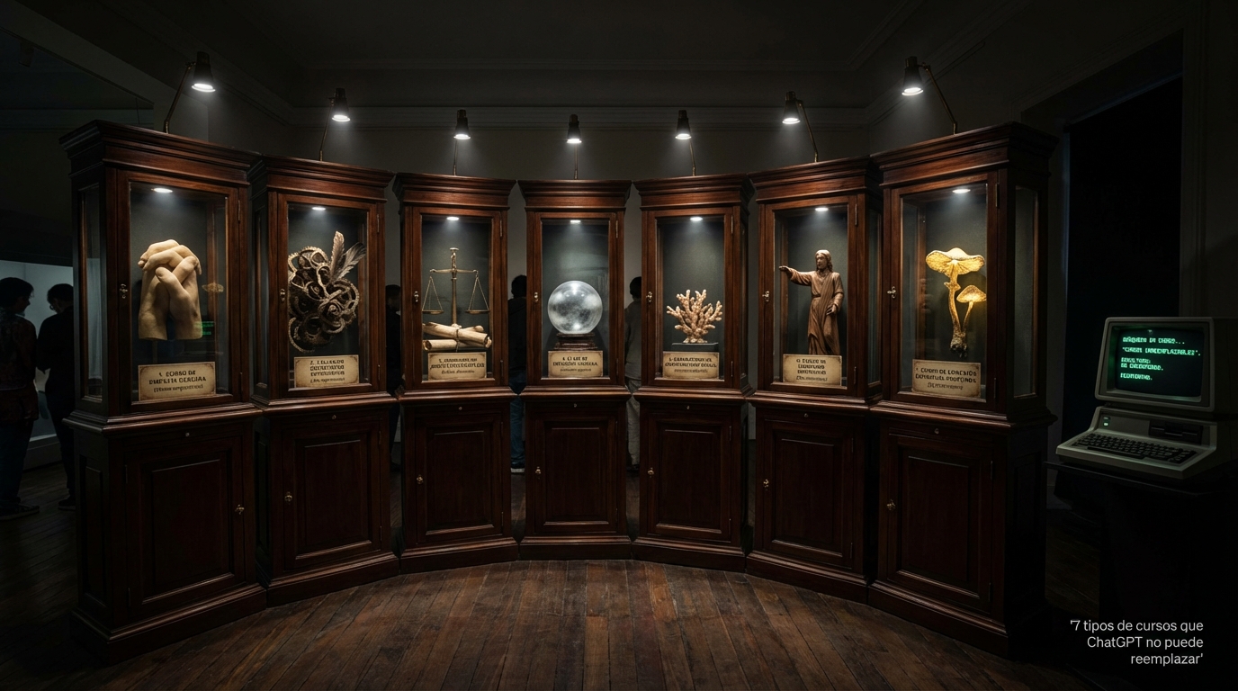 7 tipos de cursos que ChatGPT no puede reemplazar