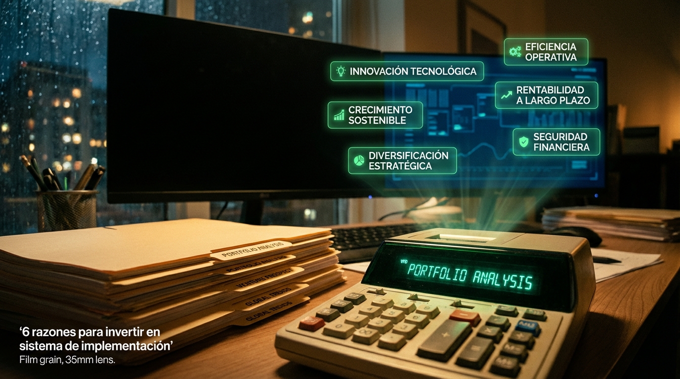 6 razones para invertir en sistema de implementación