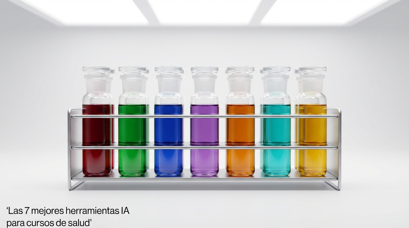 Las 7 mejores herramientas IA para cursos de salud