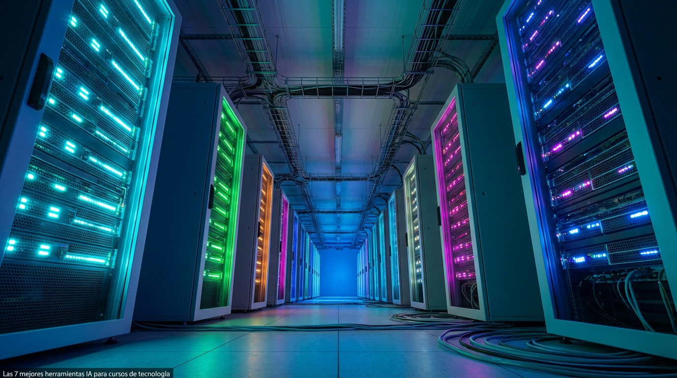 Las 7 mejores herramientas IA para cursos de tecnología