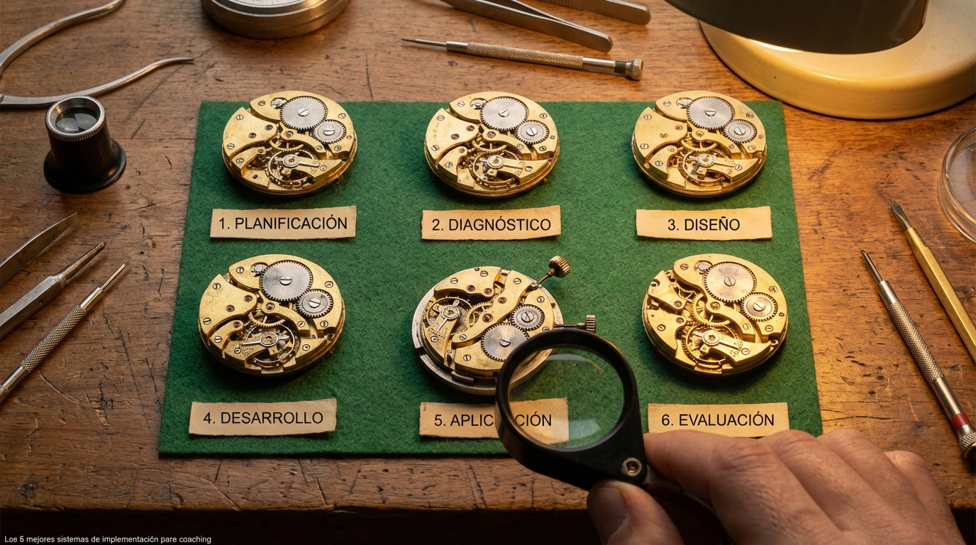 Los 6 mejores sistemas de implementación para coaching