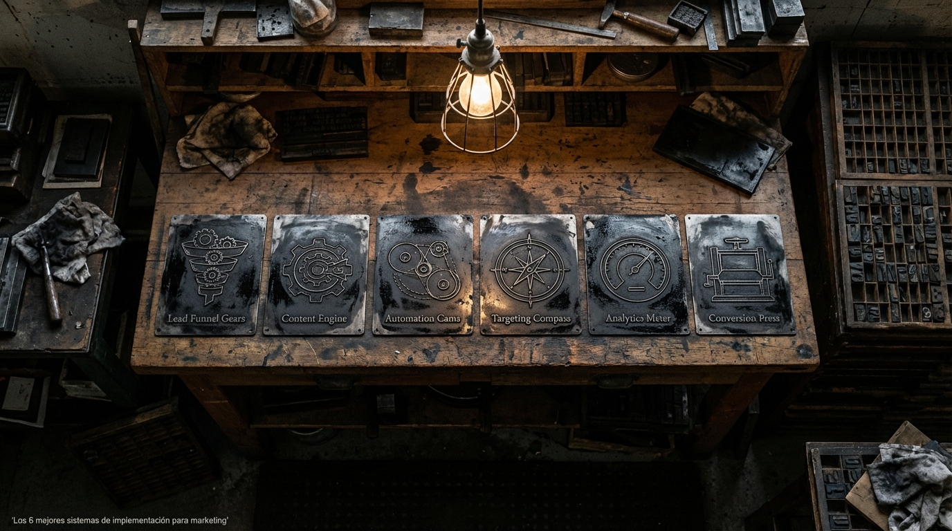 Los 6 mejores sistemas de implementación para marketing