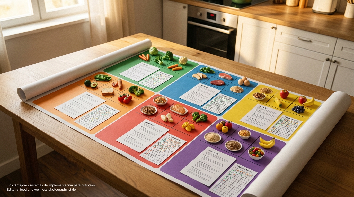 Los 6 mejores sistemas de implementación para nutrición