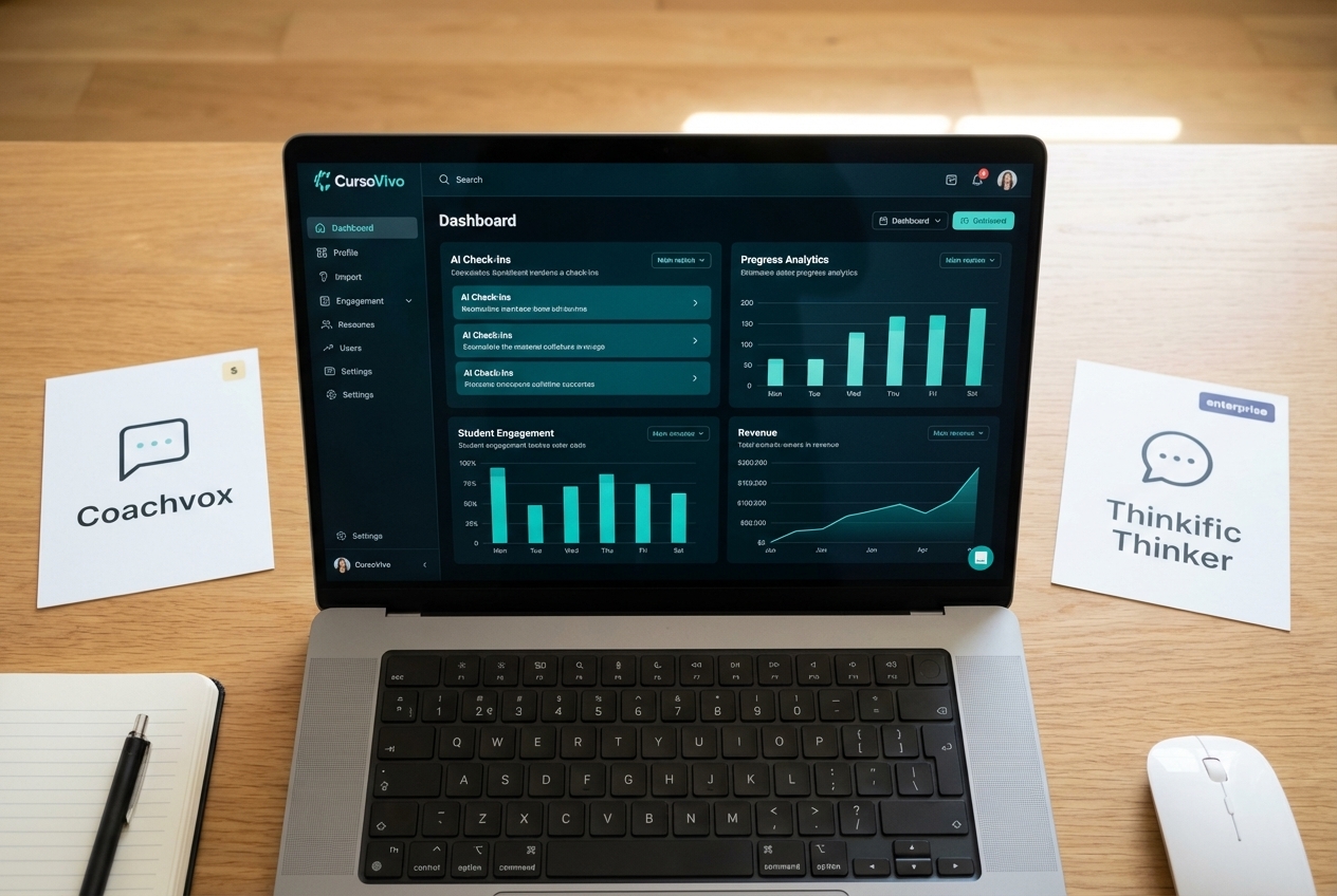 Coachvox vs Thinkific Thinker