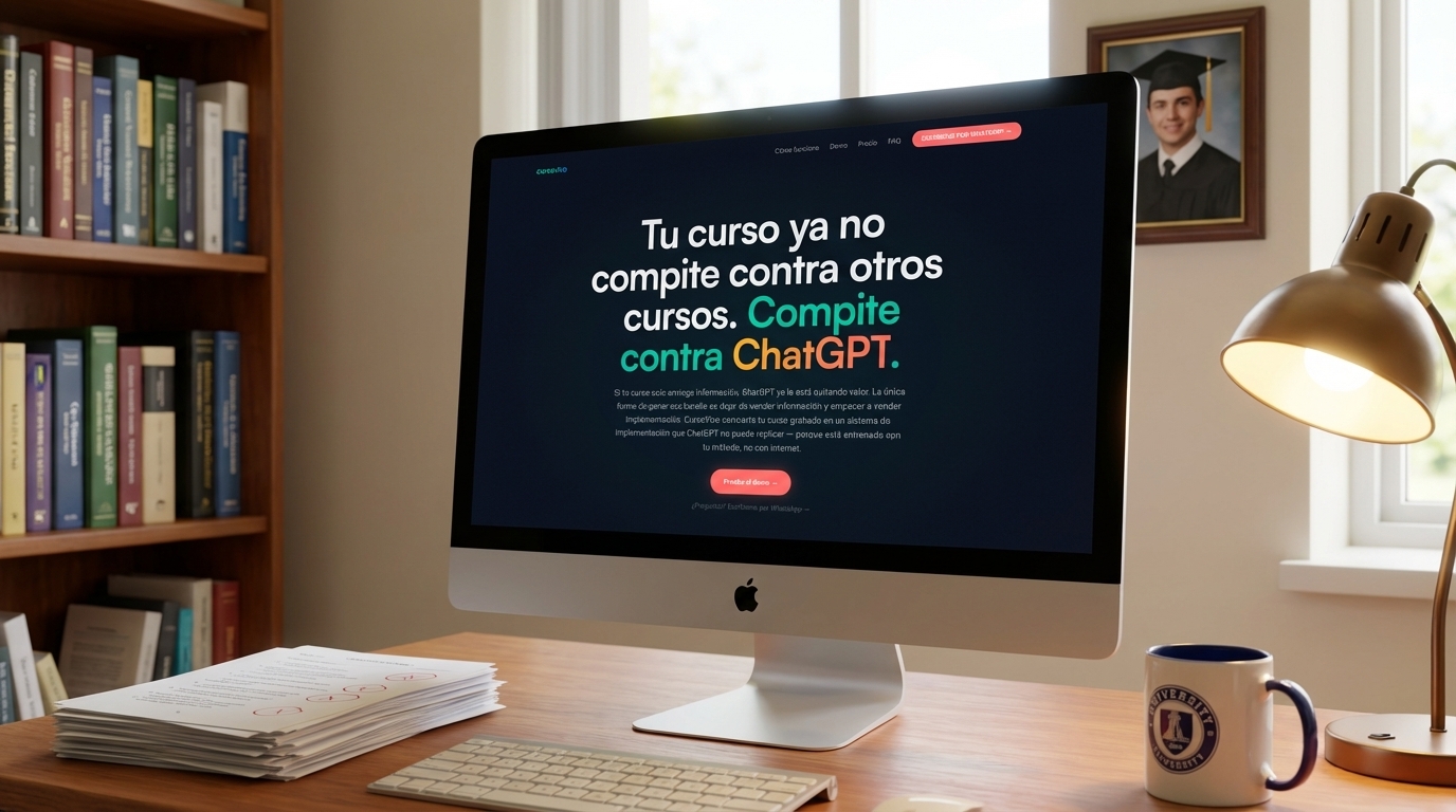 mejor herramienta IA para cursos de educación