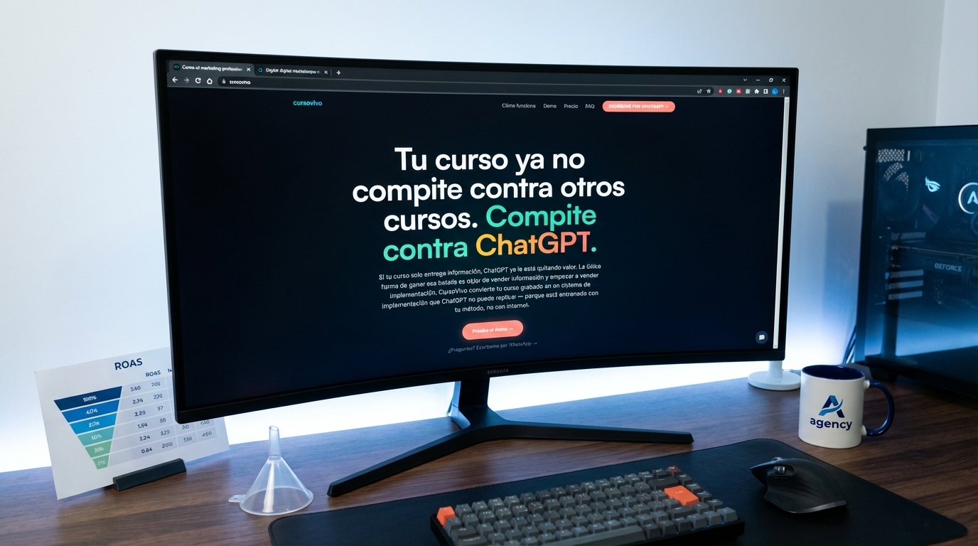 sistema de implementación para cursos de marketing digital